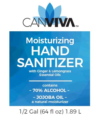 Canviva .5 Gal (64 Fl Oz) 1.89 L Front Label (Canviva .5 Gal (64 Fl Oz) 1.89 L Front Label)